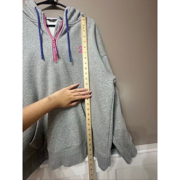 NWOT Peloton TWGF Relaxed Fit Half Zip Up Hoodie Sweatshirt Men's XXL - Picture 11 of 14